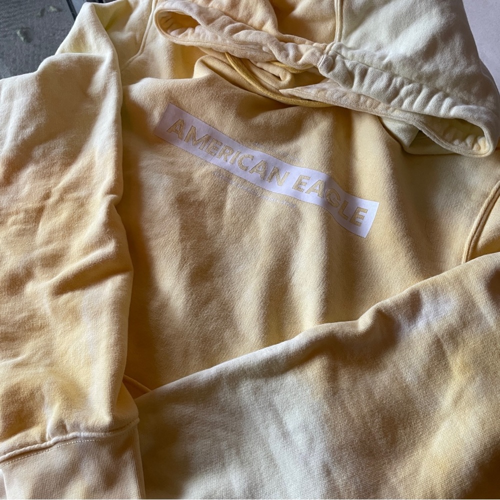 🔴 american eagle hoodie tie dye yellow - Picture 5 of 5
